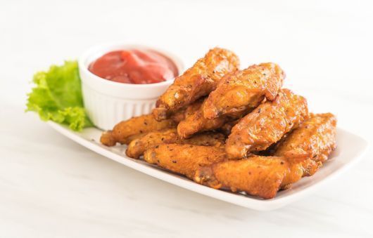 Spicy Honey Butter Wings